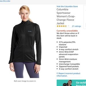 Columbia Evap-Change Jacket